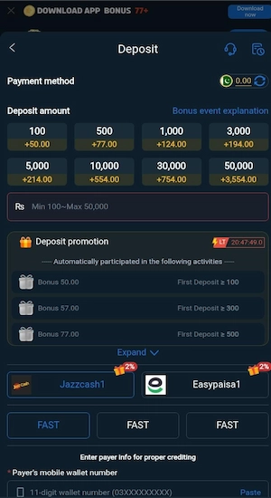 3RR777 Game Deposit 1