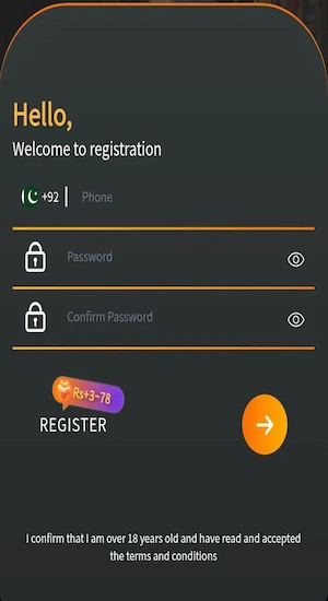 777plus game Register