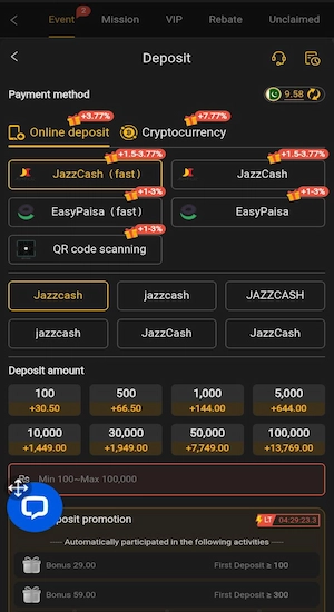 Play7778 Game Deposit