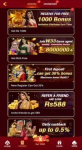 W33 Game APK New Earning App Free For Android (2026) 4