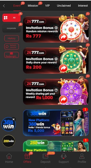ZC777 Game Bonuses