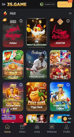 3S Game Download Best Pakistani Earning Platform 2026 3 3S All Games