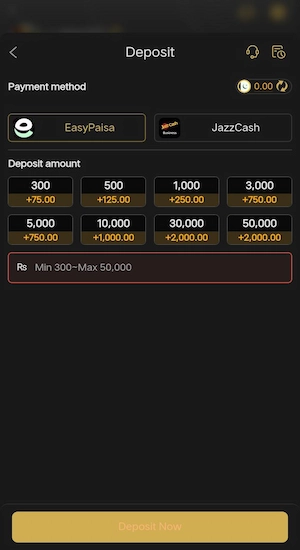87P Game Deposit