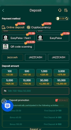 EQ669 Game Deposit