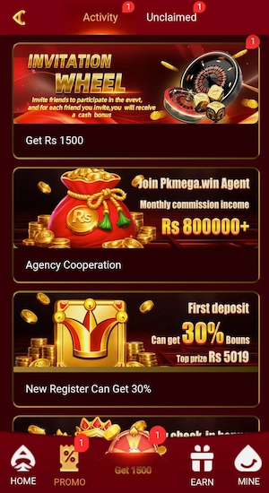 PKMEGA Game Bonuses