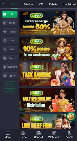 33PAK Game Free Download With Daily Bonuses And Prizes 3 33PAK Game Bonuses