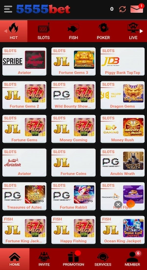 5555bet All Games