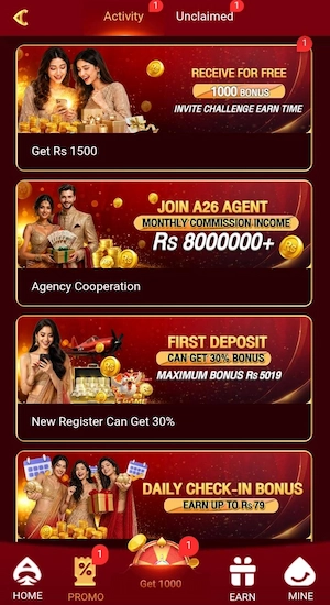 A26 Game APK Download New Earning App Free For Android 2026 3 A26 Game Bonuses