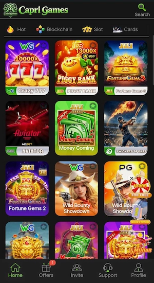 CAPRI All Games