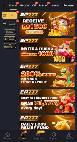 EP777 Game Bonuses
