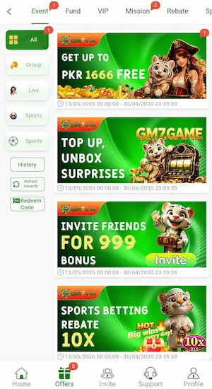 GM7 Game Free Download With Daily Bonuses And Prizes 3 GM7 Game Bonuses