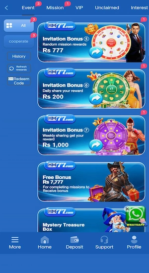 HM77 Game Bonuses