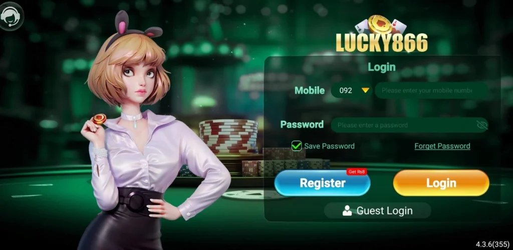 LUCKY 866 Game Download Earning App in Pakistan 2026 4 LUCKY 866 Game Register