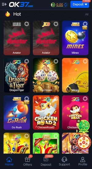 OK37 All Games