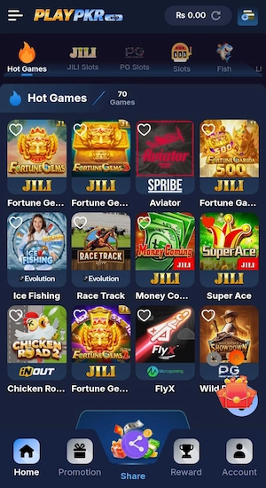 Play PKR All Games