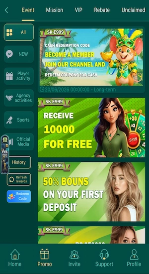 E999 Game Bonuses