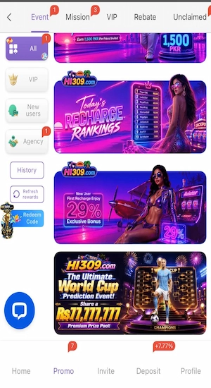 HI309 Game Bonuses